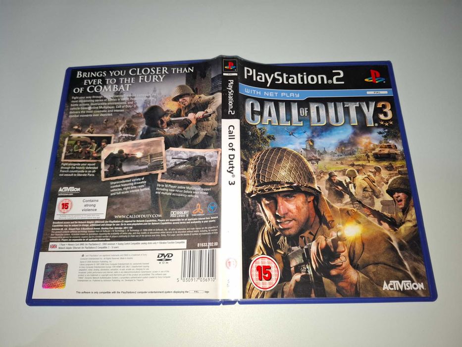 Call of Duty 3 - Sony PS2