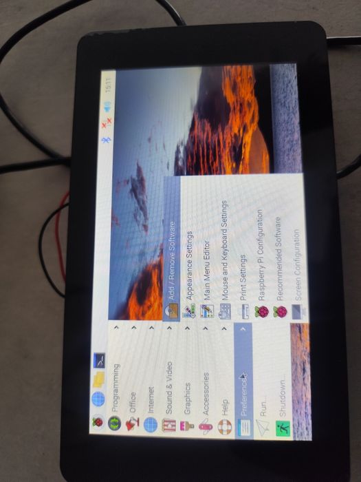 raspberry pi 3 model b + touchscreen 7 cali nowy