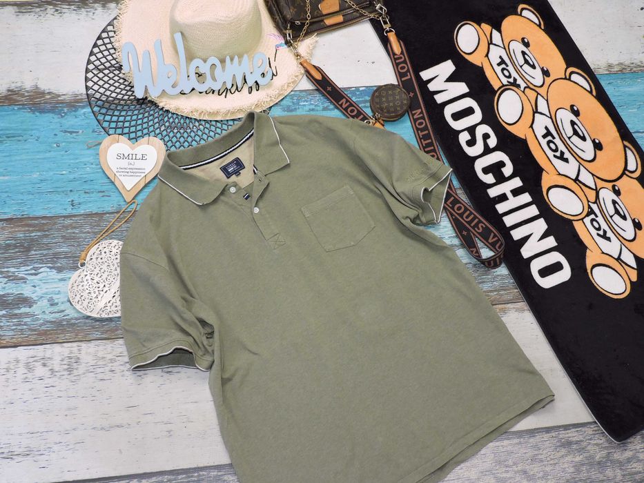 Signal Męska bluzka polo khaki 3XL