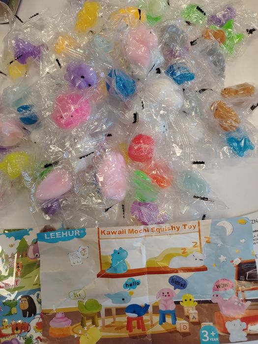 Mochi squishy fidget gniotek pop 75 szt kawaii