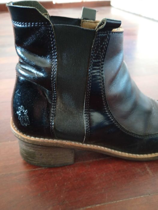 botas pretas da Fly London tam. 40