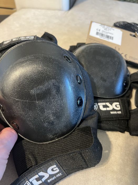 Ochraniacze  Basic zestaw ochraniaczy, czarne, S