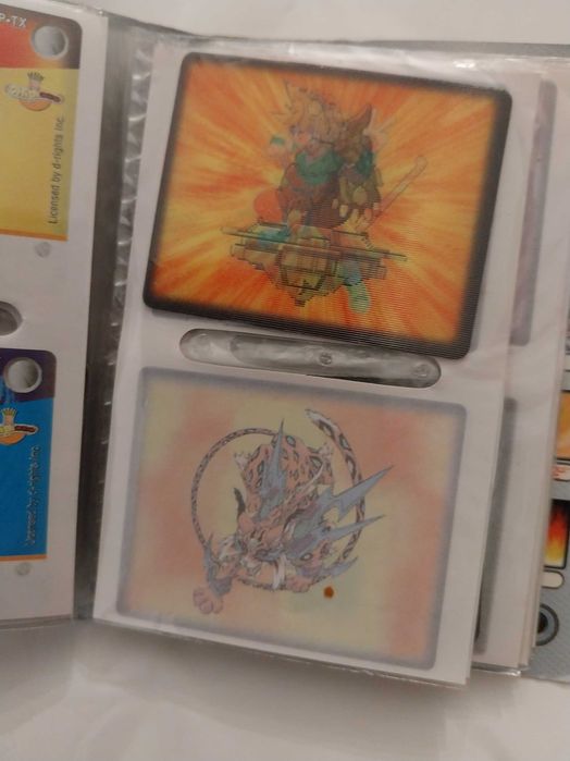 Álbum / Caderneta Beyblade com 14 cromos holográficos, Chipicao, vintage, edição limitada