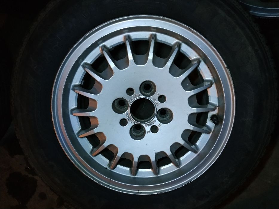 felgi BMW E30 słoneczka 14" 14 cali 5 sztuk 5x6j 4x100 alufelgi koła