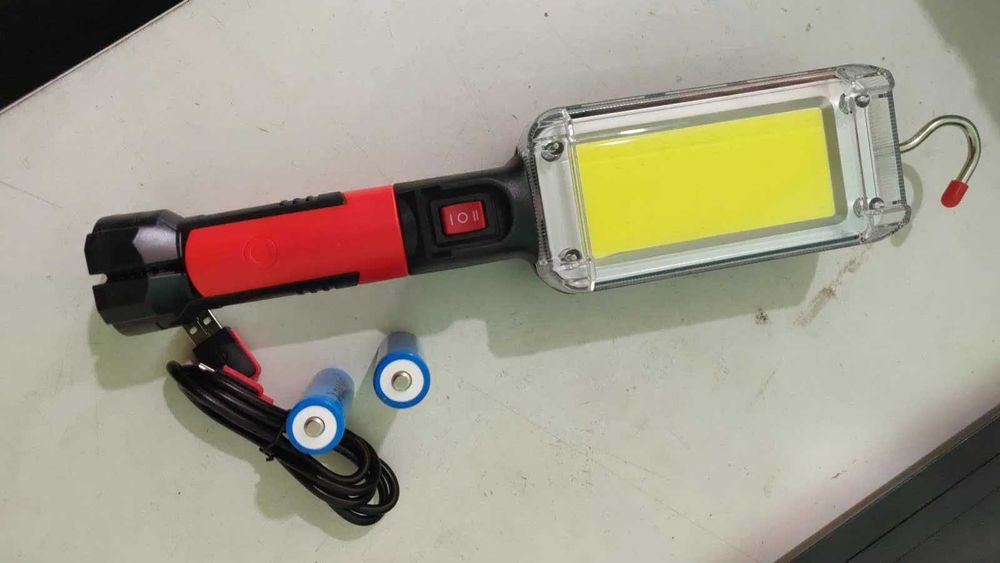 лед лампа з переноскою led фонарь 220в для сто переноска 9м акумулятор