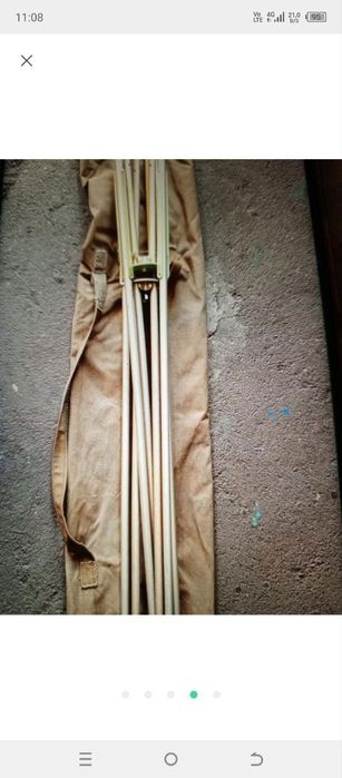 Новая брезент зимняя палатка на одного человека советская