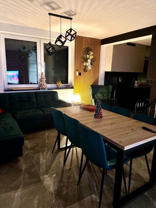 Domek nr 3 z jacuzzi (termobania), staw, sauna, 10 osób