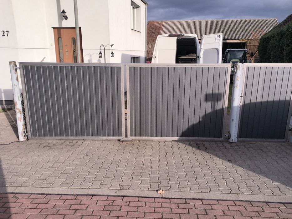 Brama wjazdowa plus furtka