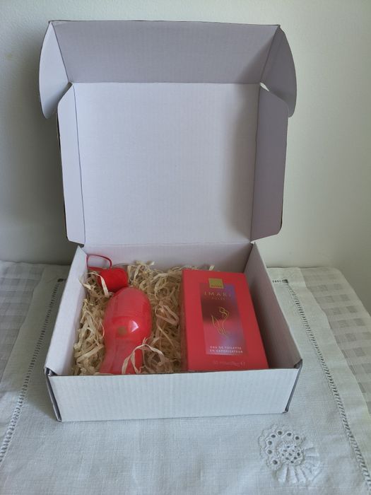 Zestaw Avon IMARI PULSE Zestaw prezerwatyw perfumy
