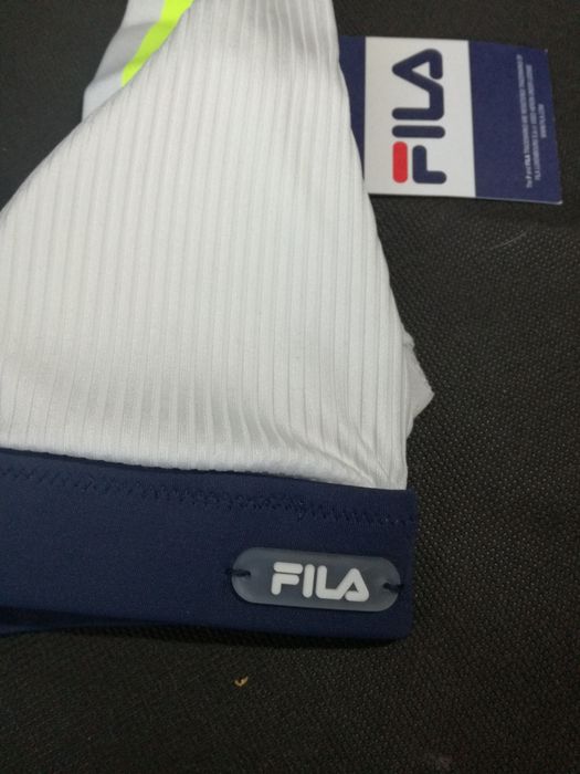 Top-Bikini branco Fila XS