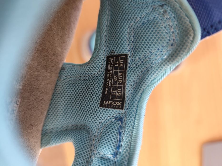 Sandały Geox 29 niebieskie