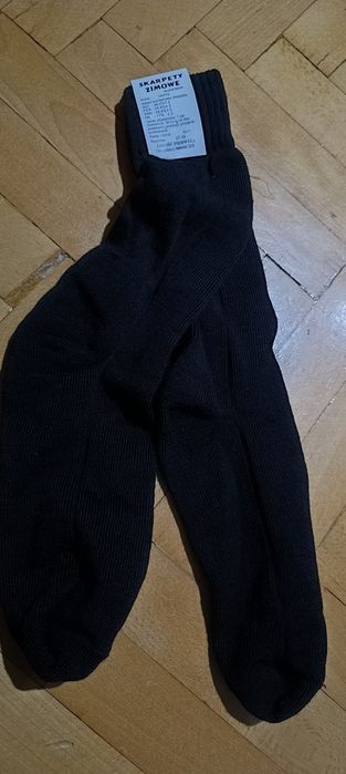 Skarpety wojskowe zimowe długie