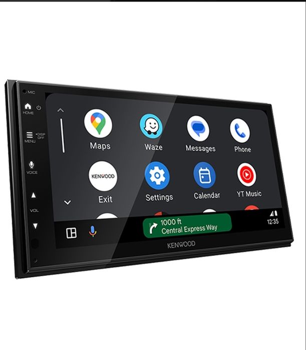 Rádio KENWOOD Android Auto e Carplay Auto