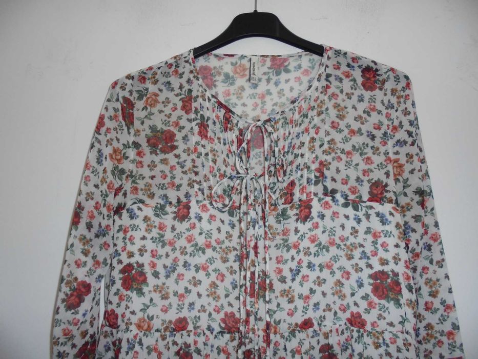 blusa de senhora as flores