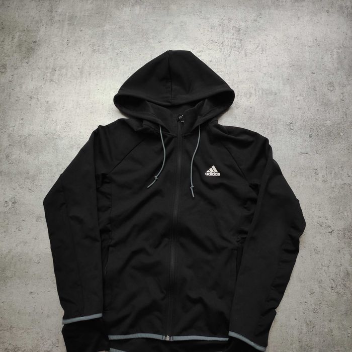 DAMSKA Sportowa Bluza PREMIUM Adidas ClimaCool Suwak Kaptur Gym Active