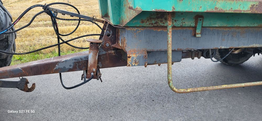 Przyczepa skorupowa tandem ladownosc 12t