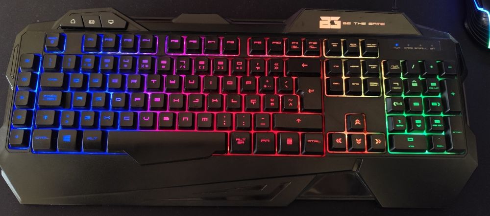 Teclado R-Force da GB Gaming
