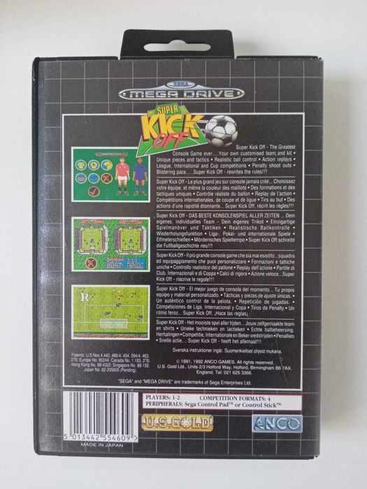 Super Kick Off - Sega Mega Drive