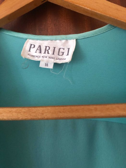 Vestido Azul Cerimónia