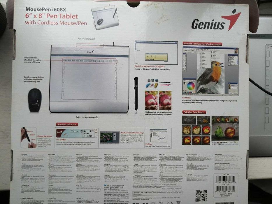 Графічний планшет Genius MousePen i608X