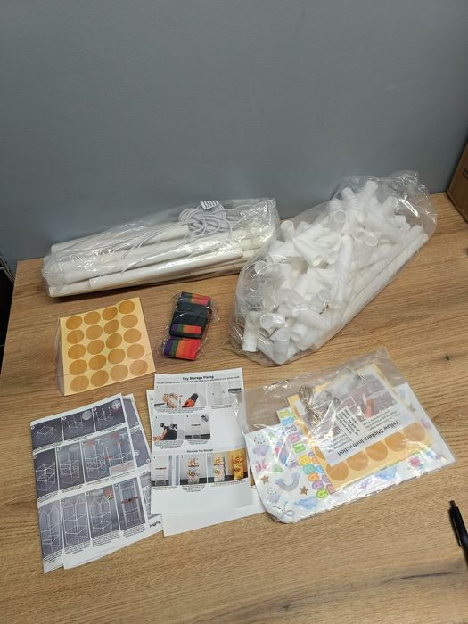 Schowek na pluszaki organizer na zabawki do pokoju dziecięcego