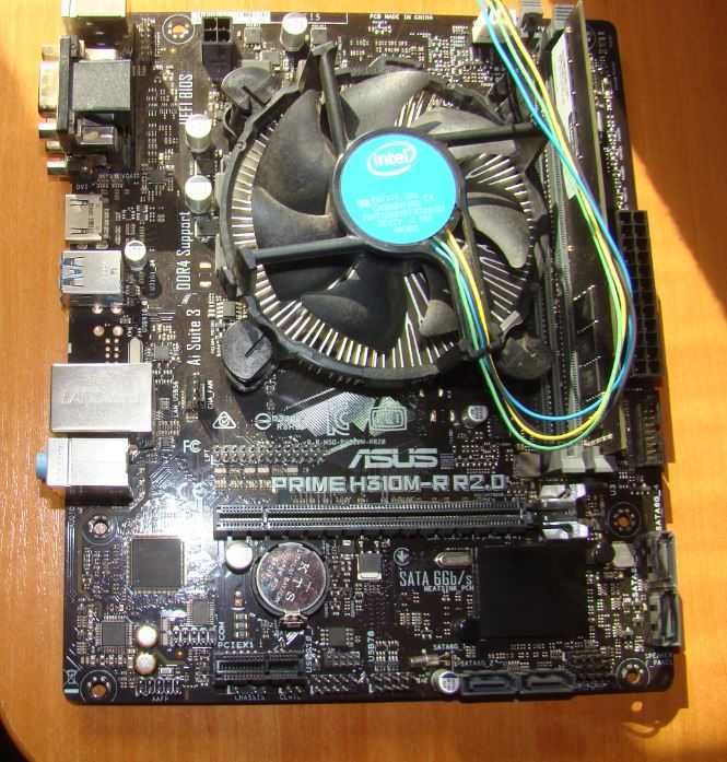 Комплект Asus Prime H310M-R,i3-9100f | DDR4 8 Gb