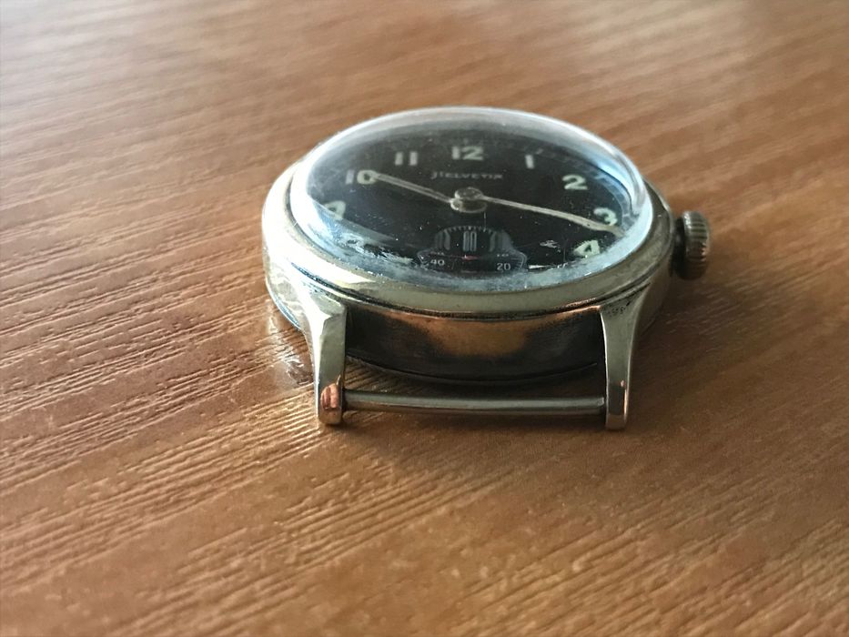 Helvetia DH Wojskowy zegarek WW2