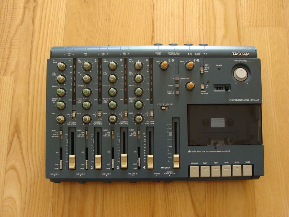 Tascam PORTA STUDIO 414 MKⅡ MTR レコーダー TASCAM Portastudio 414MKII 4-track Cassette Recorder for