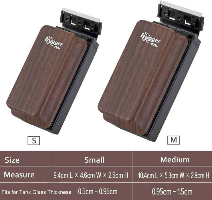 Nowa szczotka do akwarium/czyszczak magnetyczny / uchwyt/ gąbka !2612!