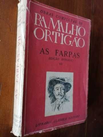 3 Livros Ramalho Ortigão 1943 - Farpas -  portes incluídos