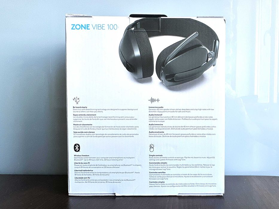 Навушники Logitech Zone Vibe 100 Graphite