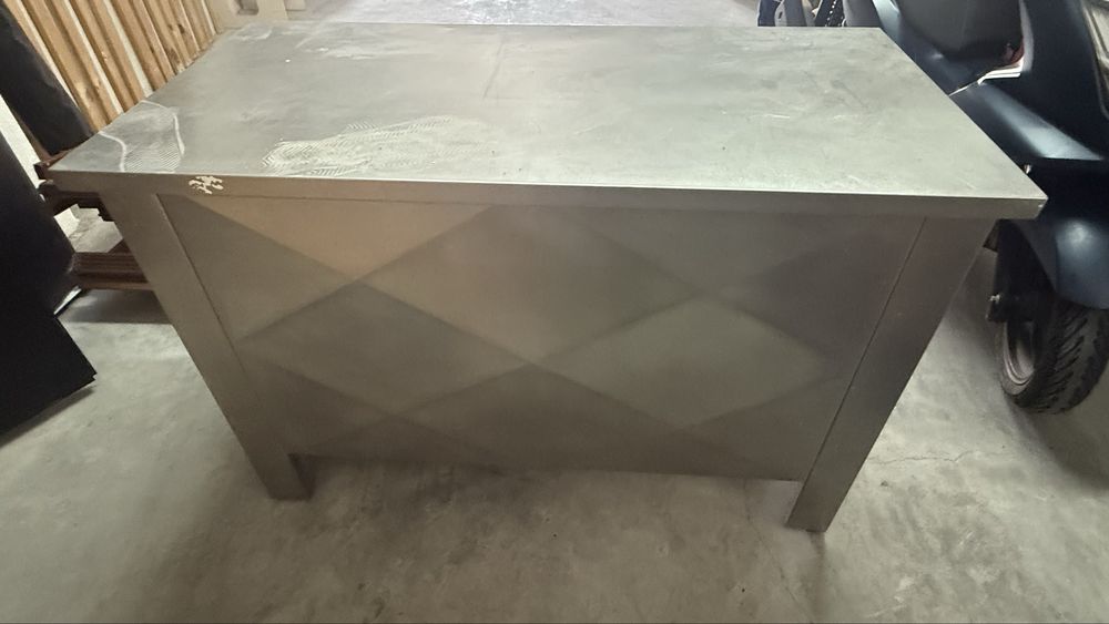 Mesa / secretaria em Inox