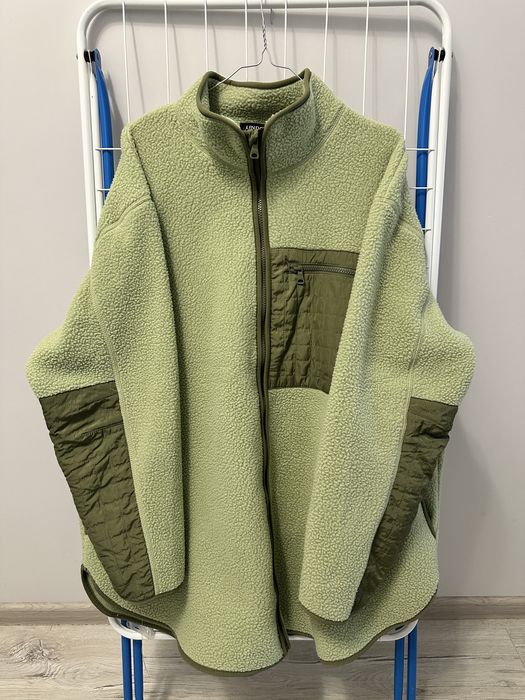 Тепла жіноча кофта-куртка Lindex THERMOLITE (шерпа)