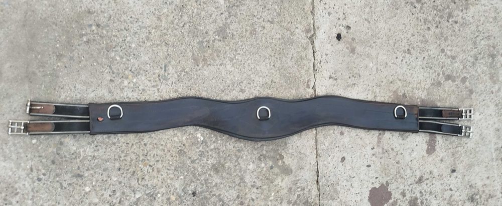 Popręg 125 cm skórzany