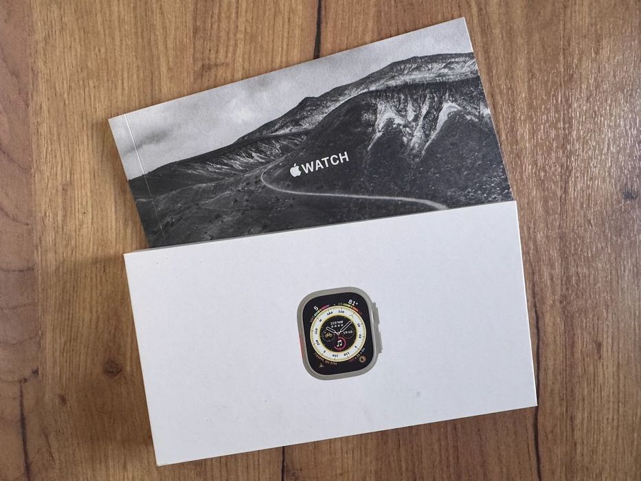 Apple Watch Ultra 49mm Tytan LTE + tytanowa bransoleta Milanese