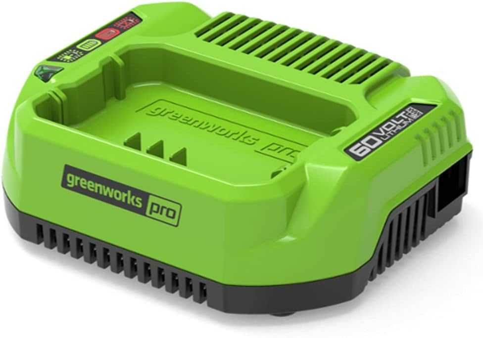 Зарядний пристрій Greenworks G60UC зарядка