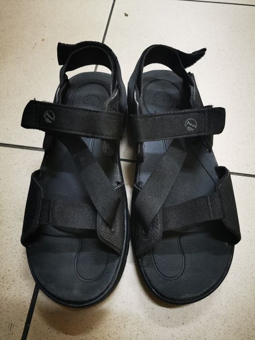 Sandały czarne na rzepy Timberland Motion Dune Backstrap r.38