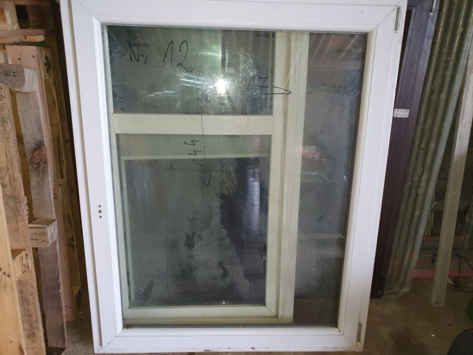 Okno plastikowe używane Nr 12 144x117