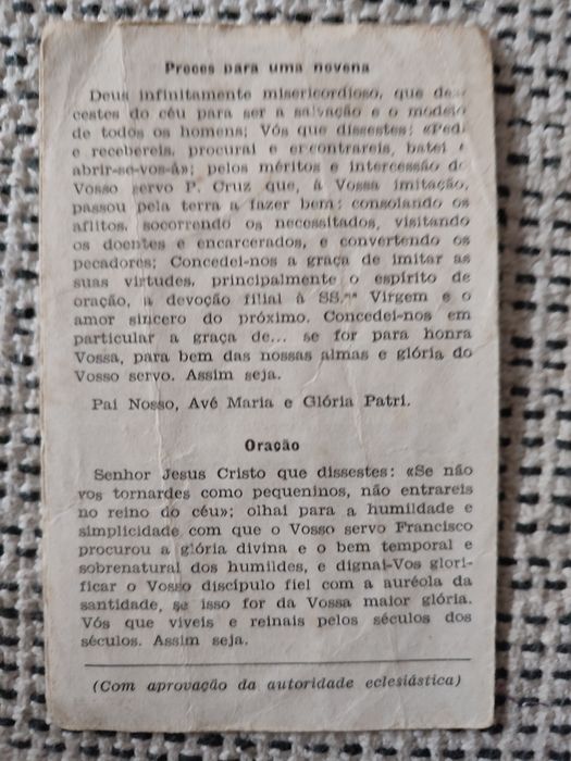 Pagela- Conselhos do Padre Cruz antiga