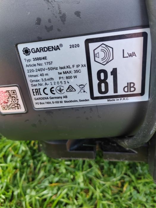 Pompa/hydrofor Gardena 3500/4E