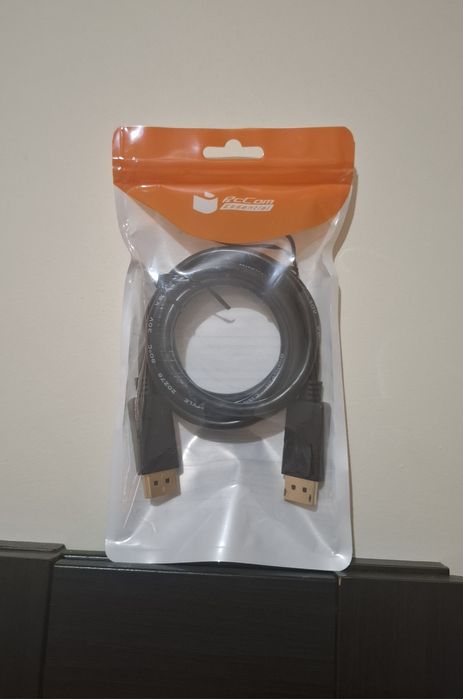 Cabo DisplayPort 1.2 Macho 4K 1.8m Negro