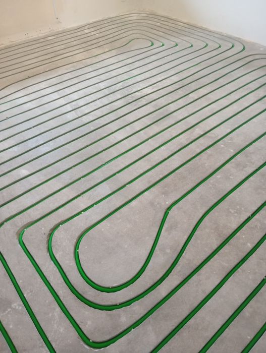 Frezowanie pod ogrzewanie podłogowe