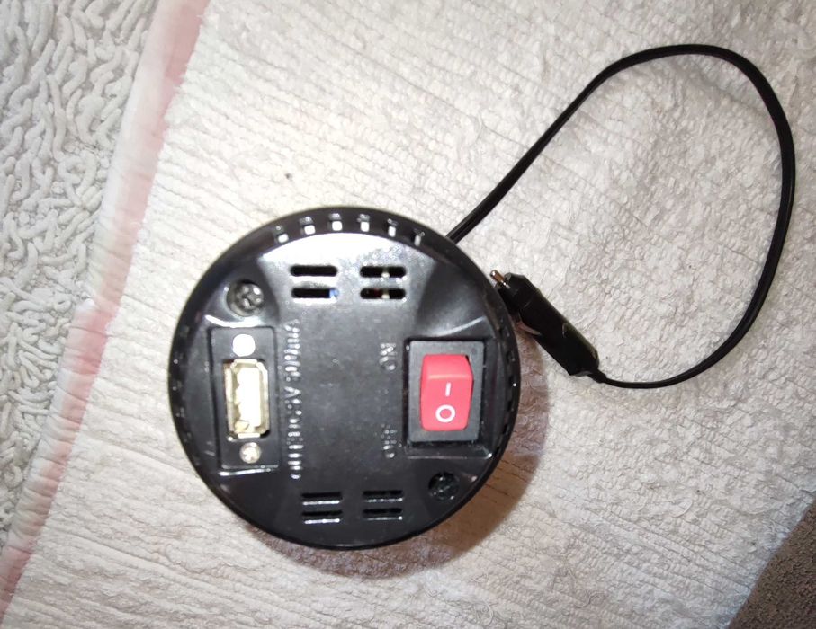 Tomada eletricidade no carro - carregador 220 TOMADA + USB 300 W