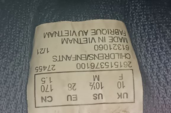 Кросівки clarks 28 розмір.