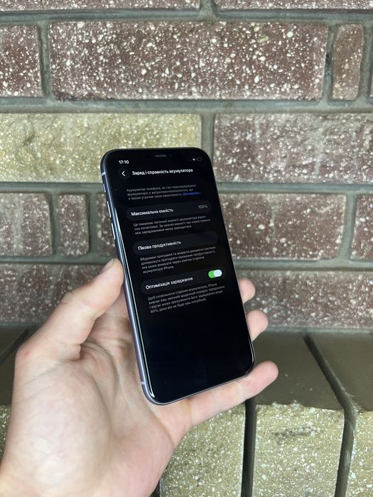 Iphone 11 64Gb Purple 100%, гарний стан