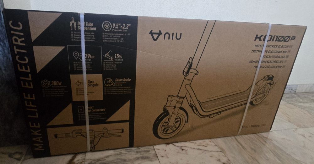 Patinete NIU KQi 100P