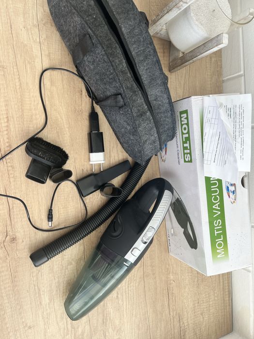 Пылесос автомобильный аккумуляторный Moltis M2 120W USB (4820284470018)
