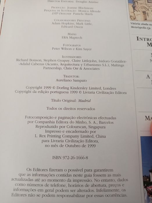 Livro American Express Madrid