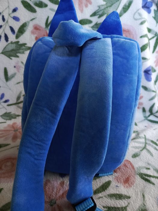 Bluey niebieski pluszowy plecak Nowy