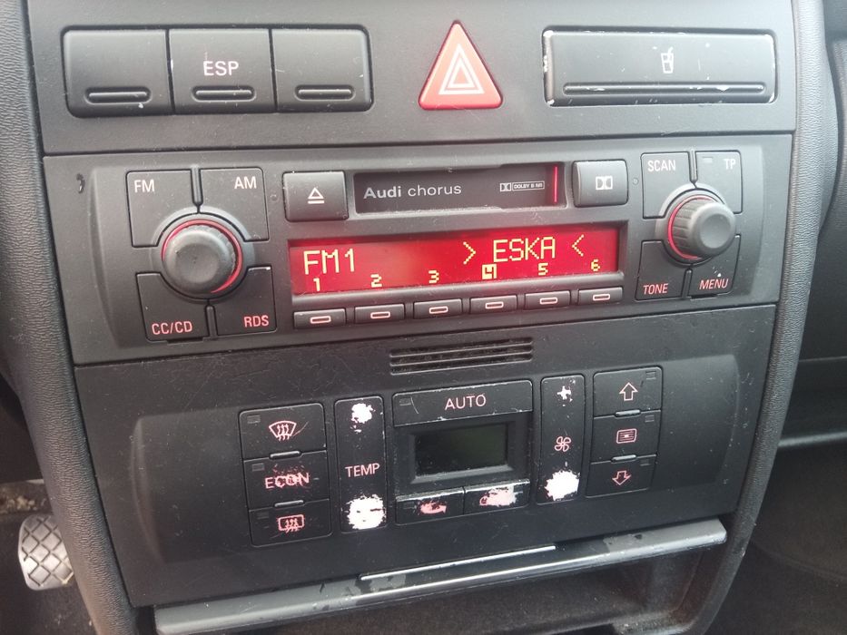 radio audi a3 8l lift badzo ładne chorus sprawne z kodem